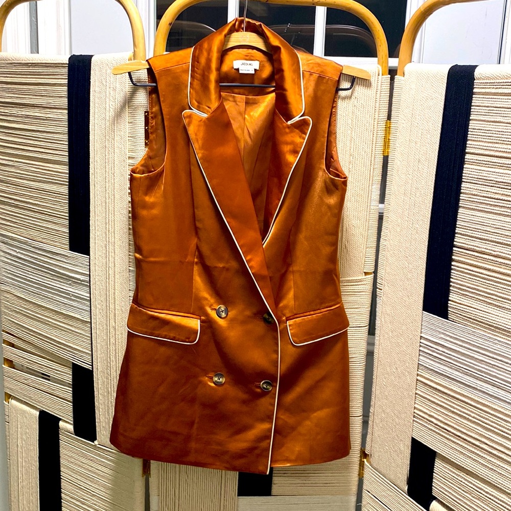 Jason Wu | Womens Sleeveless Double Breasted Vest NEW!